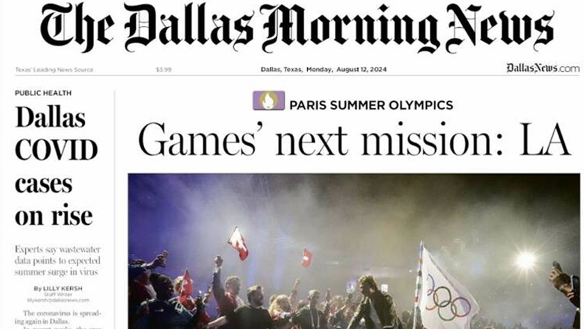 World Newspapers: Dallas Covid Cases on Rise