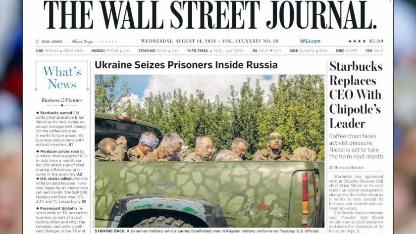 World Newspapers: Ukraine Seizes Prisoners Inside Russia