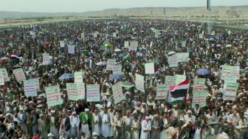 Yemenis Hold Rallies in Support of Palestinians