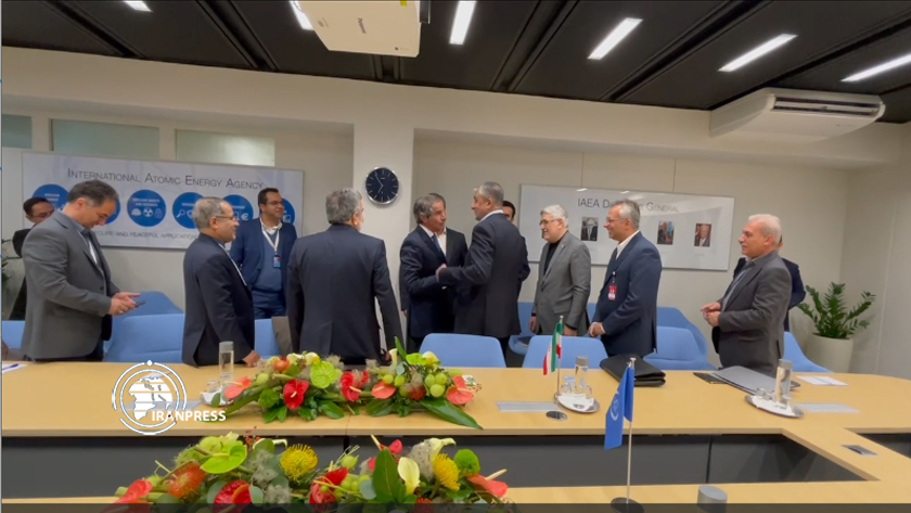 Head of AEOI Meets IAEA Head, Chief of Russ Atom