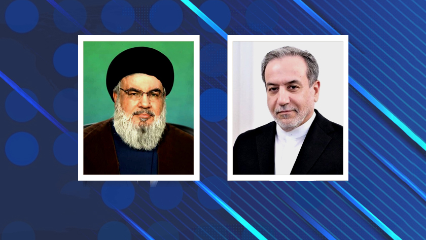 Araghchi Condoles Nasrallah on Martyrdom of Hezbollah Cmdr.