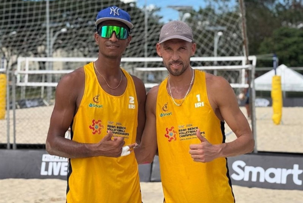 Iran Claims Bronze in Asian Men's Beach Volleyball Championship