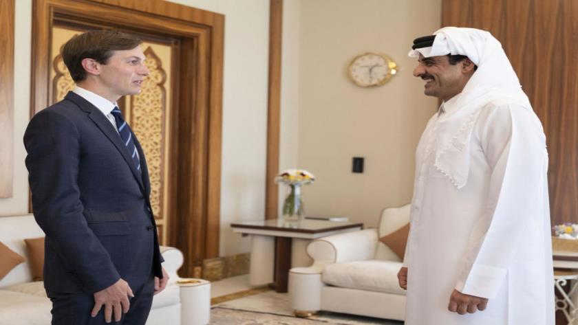 Iranpress: Qatar Emir press establishing Palestinian state with al-Quds as capital