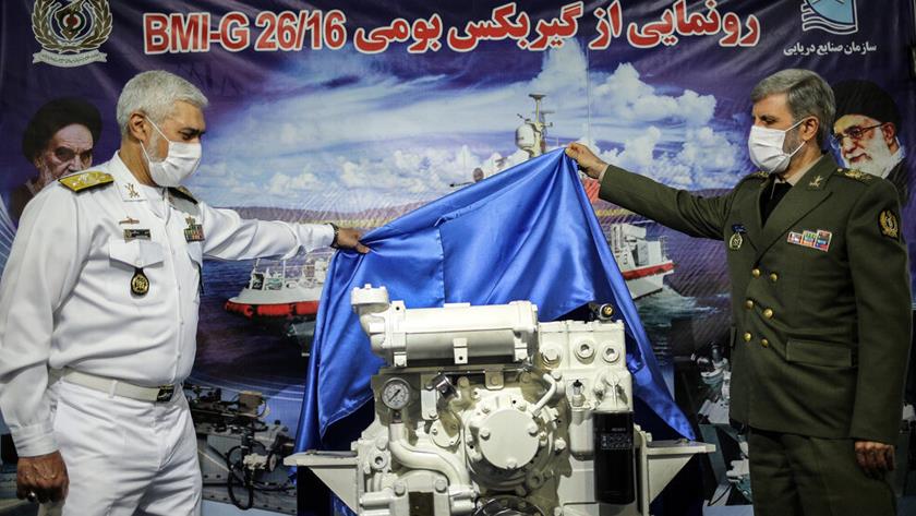 Iranpress: Iran Unveils home-made gearbox for patrol boats