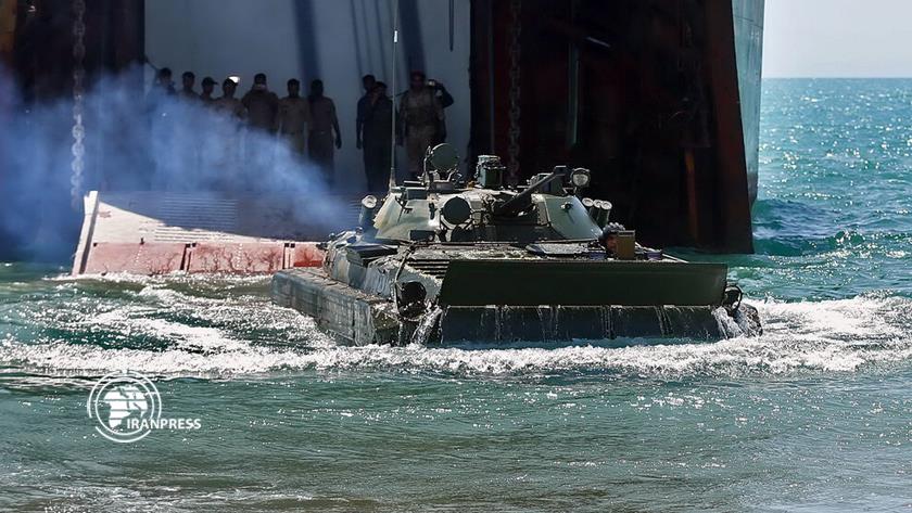 Iranpress: Iran army uses military equipment for 1st time in Zulfiqar-99 Army Joint Drill: spox