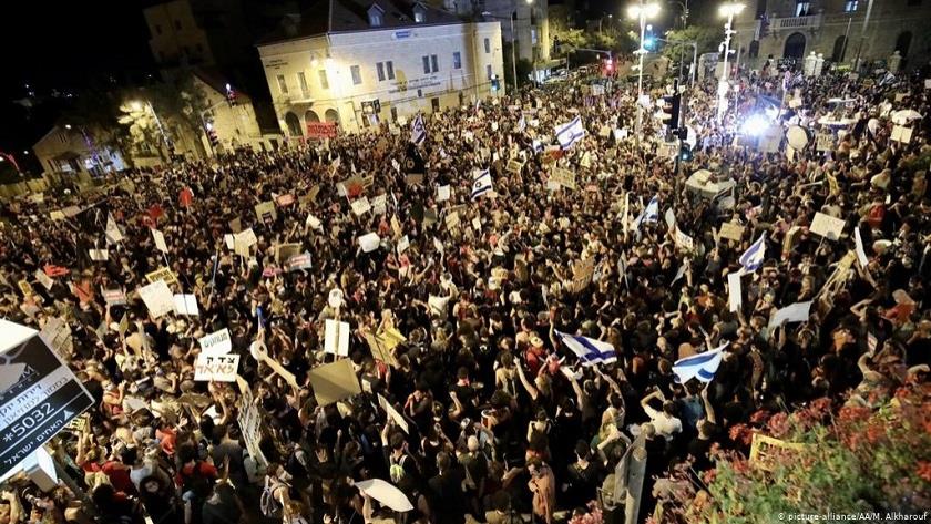 Iranpress: 25,000 demonstrated against Israeli premier Netanyahu