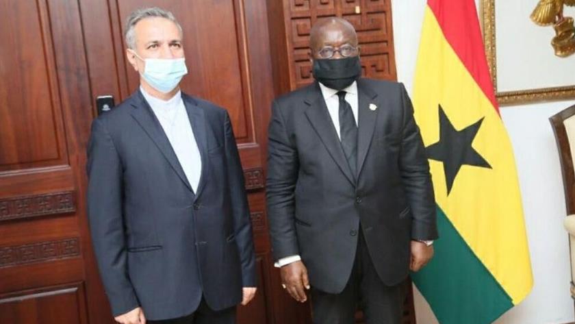 Iranpress: Iran, Ghana to expand relations in various fields