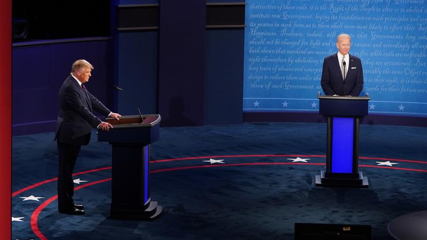 Iranpress: Biden beats Trump 48-41 in instant post-debate poll