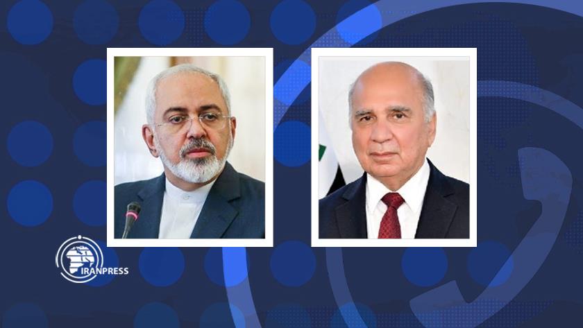 Iranpress: Iran, Iraq Foreign Ministers confer on cementing ties over phone