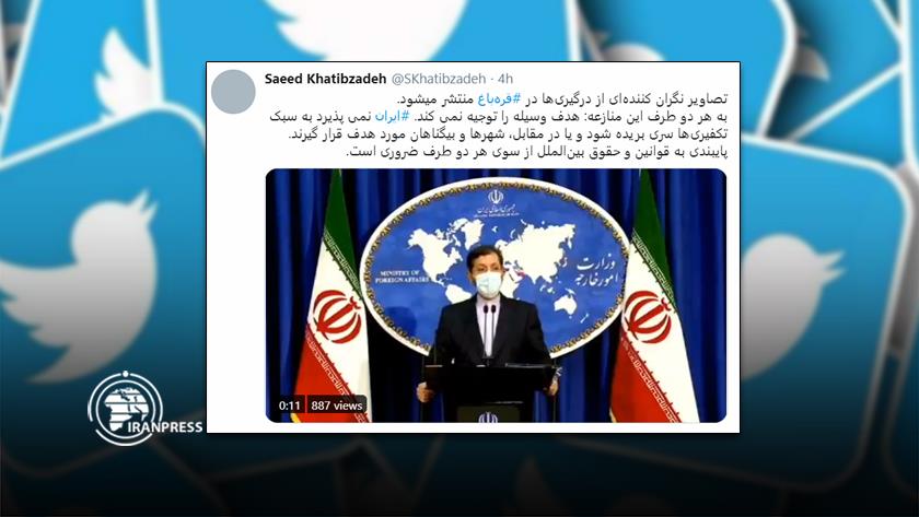 Iranpress: Iran strongly condemns Takfiri manners in Karabakh clashes