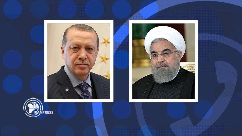Iranpress: Rouhani and Erdogan discussed Nagorno-Karabakh crisis