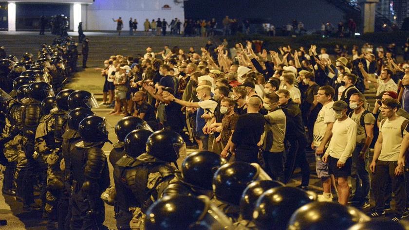 Iranpress: Belarus police to take all actions to stop unlawful actions by protesters