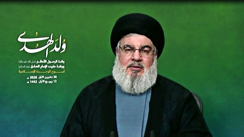 Iranpress: Western countries must stop support for terrorist groups: Nasrallah