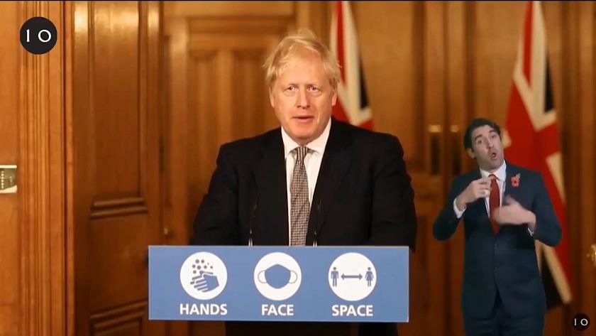Iranpress: Boris Johnson announces four-week England lockdown