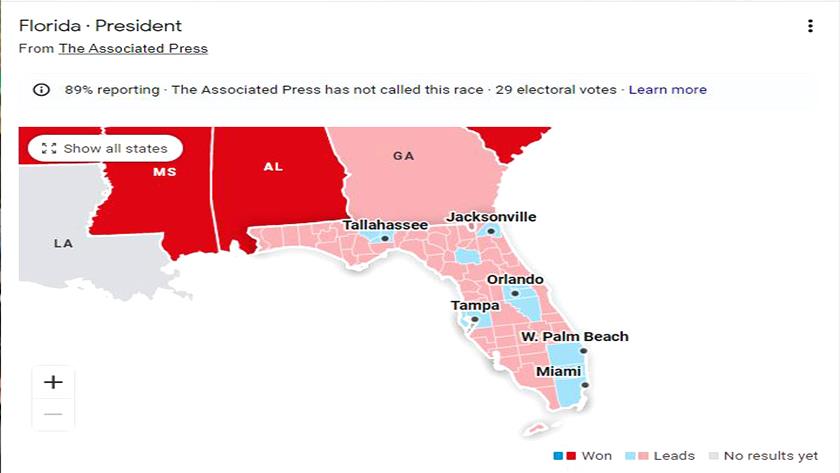 Iranpress: US election: Florida is battleground once more