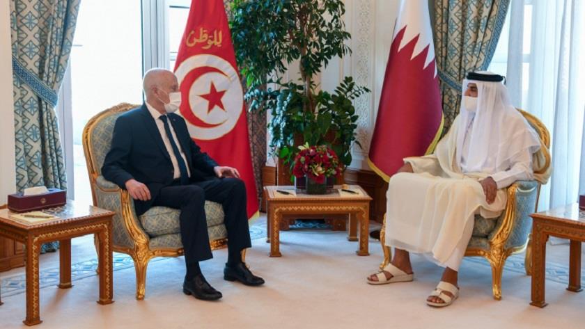 Iranpress: Qatari, Tunisian leaders conferred on Libyan developments