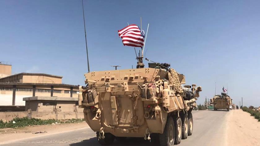 Iranpress: Large US military convoy enters Iraq from Syria