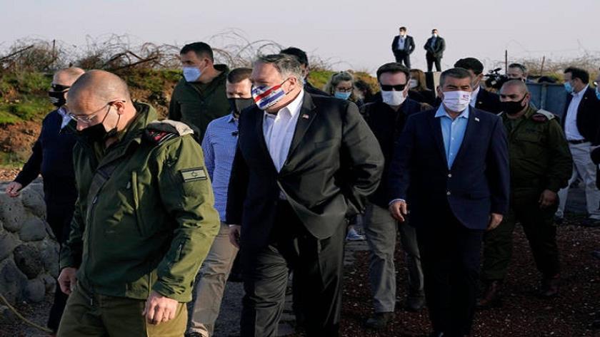 Iranpress: Pompeo visits occupied Golan