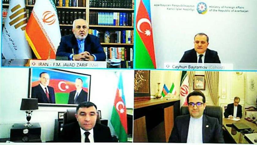 Iranpress: Zarif invites Azerbaijani counterpart to Tehran
