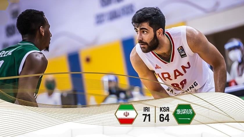 Iranpress: FIBA Asia Cup qualifier: Iran beat Saudi Arabia 