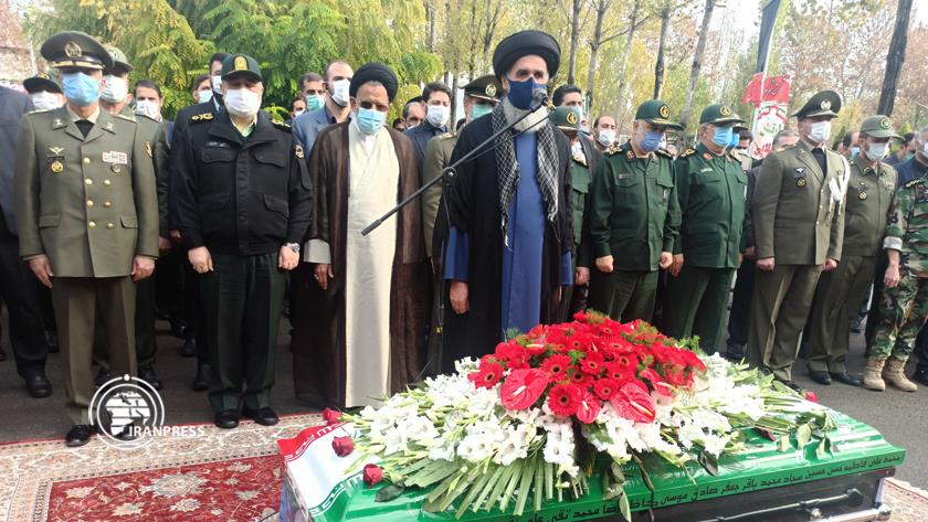 Iranpress: Footage of Martyr Fakhrizadeh’s funeral by Iran Press