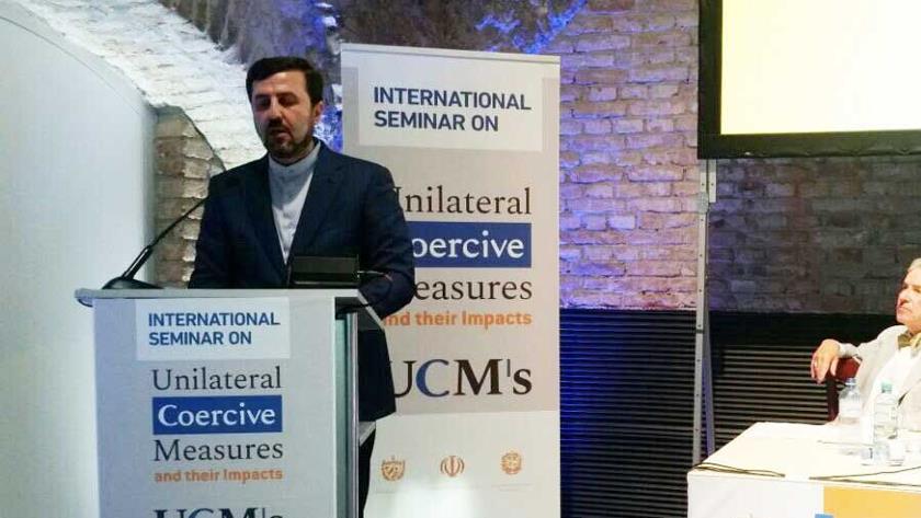 Iranpress: Iran calls for global consensus on unilateral coercive measures