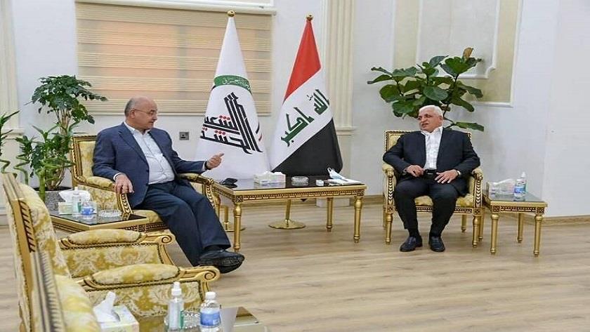 Iranpress: Iraqi president, PMU chief stress security and stability in country