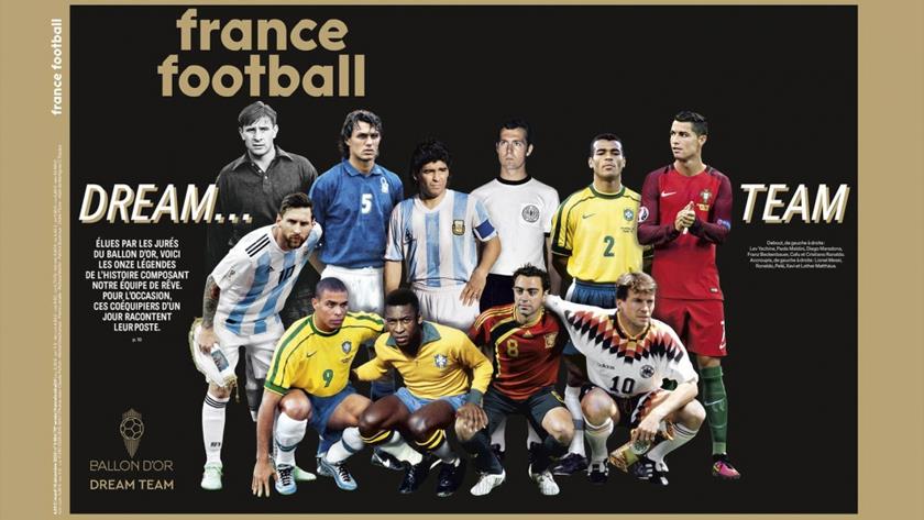 Iranpress: Messi, Ronaldo, Maradona, Pele all feature in Ballon d