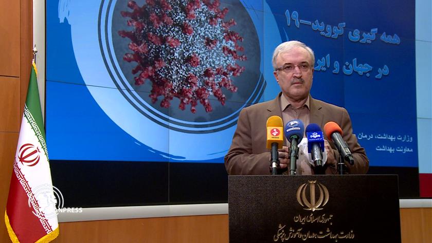 Iranpress: Health Minister: 3rd COVID-19 wave falling in Iran