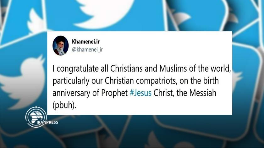 Iranpress: Iran’s leader felicitates birth anniversary of Jesus