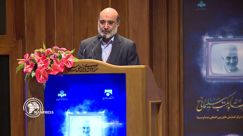 Iranpress: Soleimani implemented Iran’s strategic policy in region: Head of IRIB