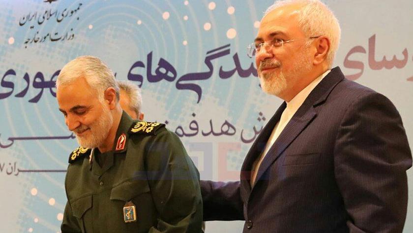 Iranpress: Gen. Soleimani champion of seeking peace: FM Zarif