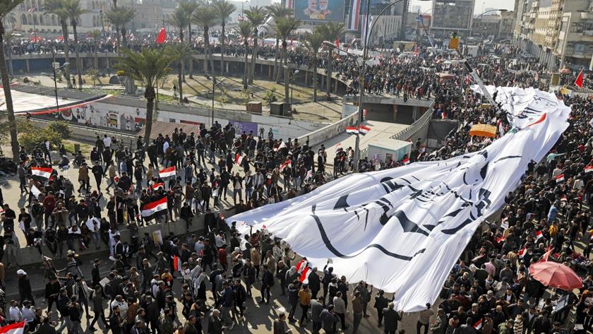 Iranpress: Iraqis rally on martyrdom anniversary of anti-terror commanders