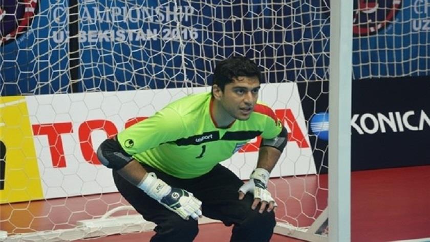 Iranpress: Iranian Futsal player nominated for best goalkeeper in world