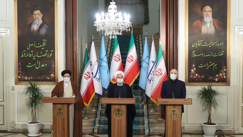 Iranpress: Heads of three branches of Gov