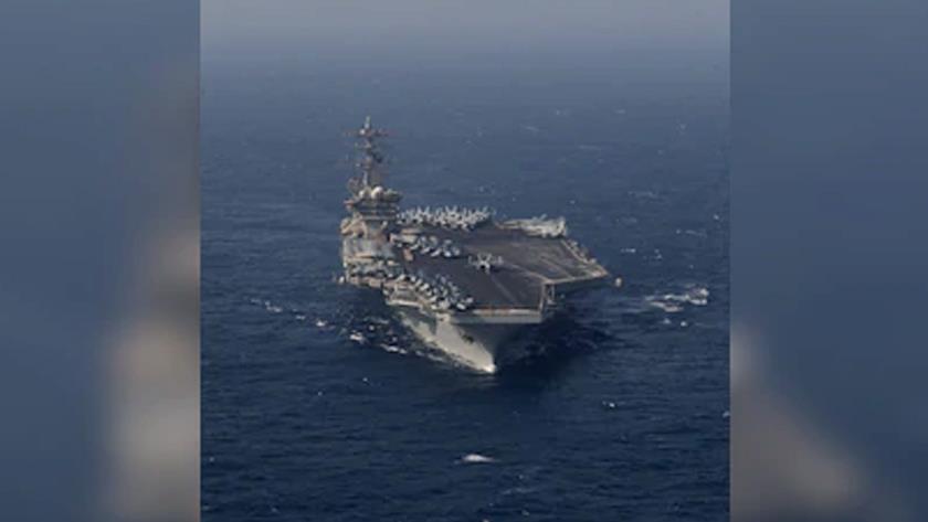 Iranpress: Iranian missiles land within 100 miles from Nimitz strike group in Indian Ocean