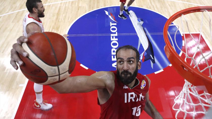 Iranpress: Iranian basketball player, week