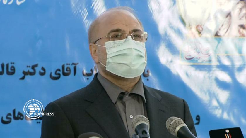 Iranpress: %20 uranium enrichment ahead of schedule: Ghalibaf