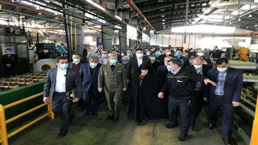 Iranpress: largest CNG tank factory in West Asia inaugurated in Qazvin