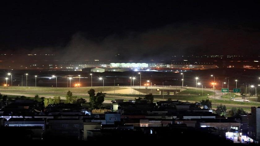 Iranpress: Erbil International Airport was targeted by rockets