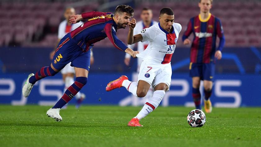Iranpress: PSG thrashes Barca 4-1 at Camp Nou