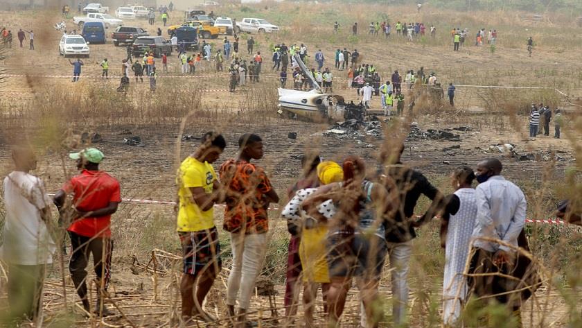 Iranpress: Nigeria: A military plane crash kills seven people
