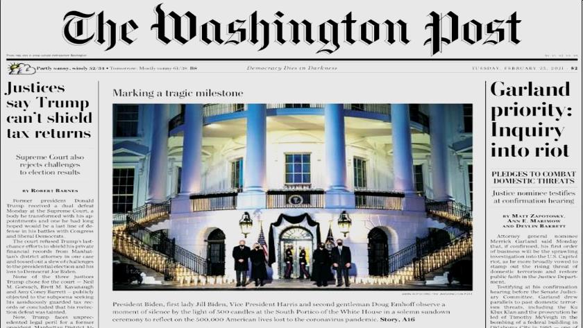 Iranpress: World Newspapers: US justices say Trump can’t shield tax returns