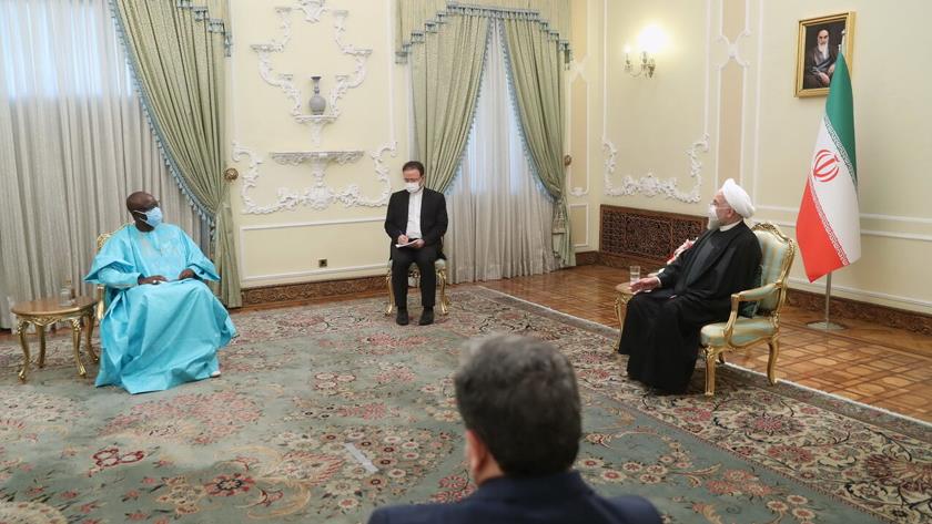 Iranpress: Pres. Rouhani: Senegal could be gateway to Iran