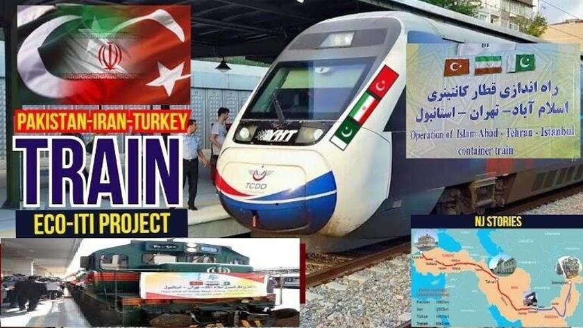 Iranpress: Istanbul-Tehran-Islamabad freight train launched