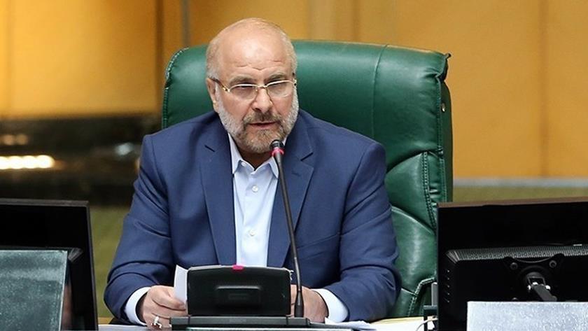 Iranpress: Parliament speaker announces Iranian new year budget to govt