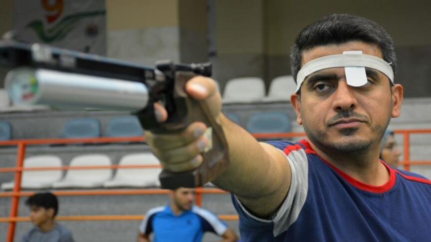 Iranpress: Iranian shooter wins gold medal in Delhi Shooting World Cup 