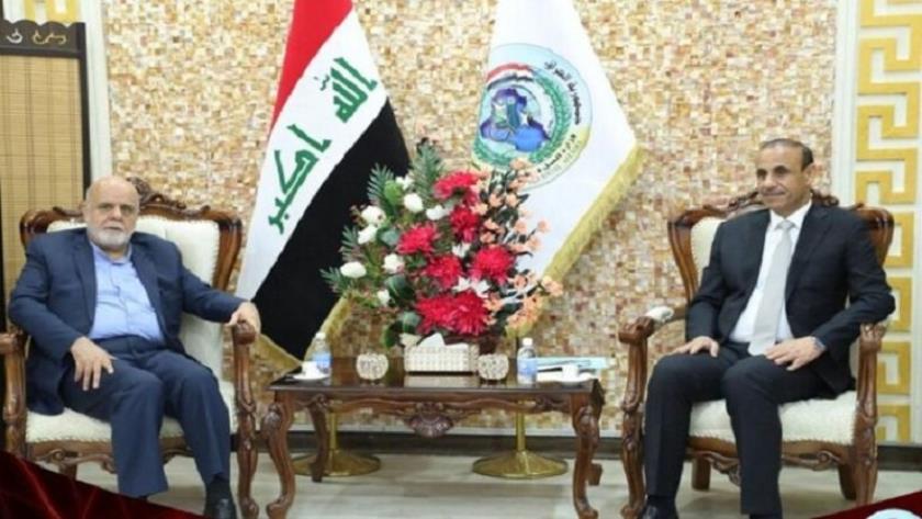 Iranpress: Iranian envoy discusses expansion of ties with Iraqi minister