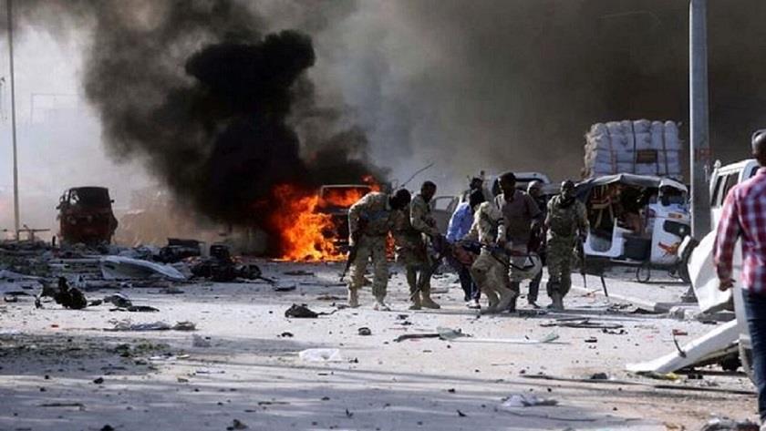 Iranpress: Somali: Suicide bomb blast leaves 10 people killed, injured