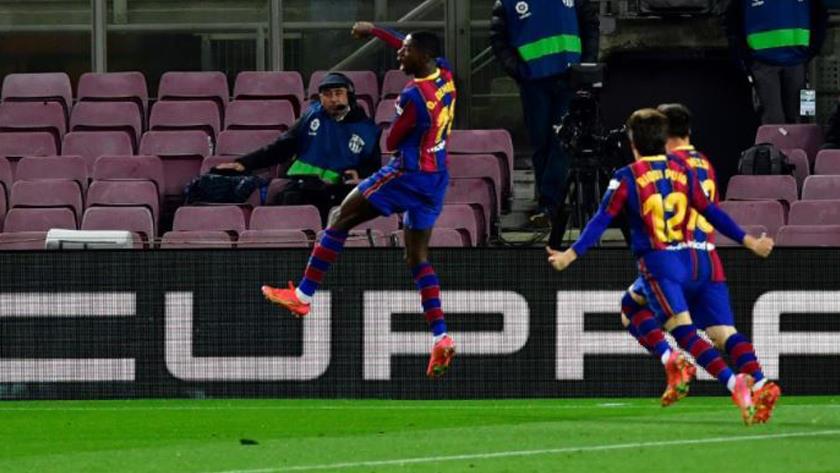Iranpress: Dembélé shines as Barcelona win